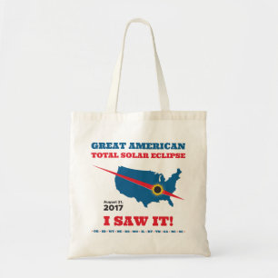 Total Solar Eclipse - 2017 - ik zag het! Tote Bag
