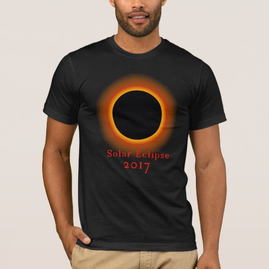 Total Solar Eclipse 2017 T-shirt (Voorkant)