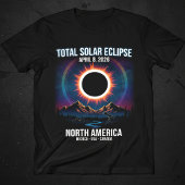 Total Solar Eclipse 2026 - North America Souvenir T-shirt