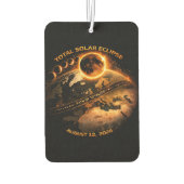 Total Solar Eclipse 2026- Path of Totality Luchtverfrisser (Achterkant)