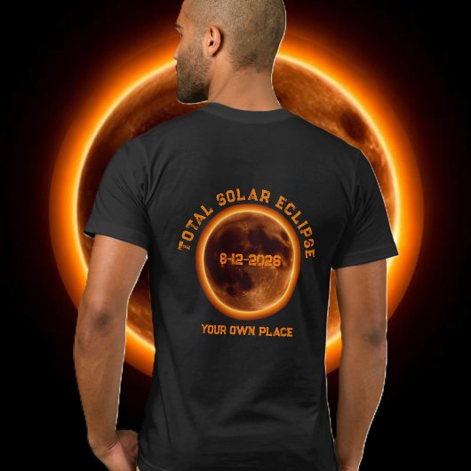 Total Solar Eclipse 2026 T-shirt