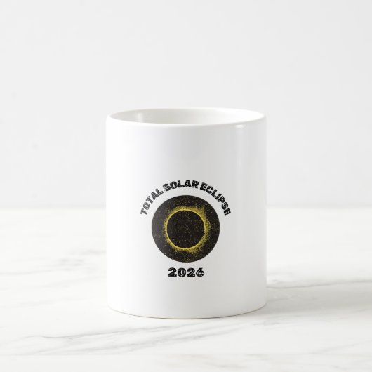Total Solar Eclipse 2026 Totality Coffee Mug Cup (Centre)