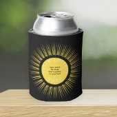 Total solar eclipse 2026 your text personalized blikjeskoeler