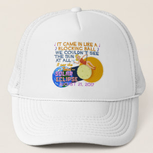 Total Solar Eclipse 21 augustus 2017 American Funn Trucker Pet