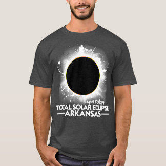 Total Solar Eclipse Arkansas 2024 America Eclipse T-shirt