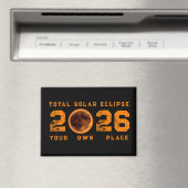 Total Solar Eclipse August 12, 2026 Magneet (Insitu (Vaatwasser))