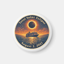 Total Solar Eclipse August 2 2027 cruise ship  Magneet