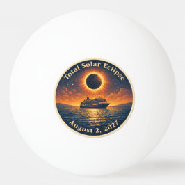 Total Solar Eclipse August 2 2027 cruise ship  Pingpongballen