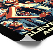 Total Solar Eclipse Cleveland Poster (Hoek)