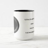 Total Solar Eclipse Name Date Place Mug (Centre)