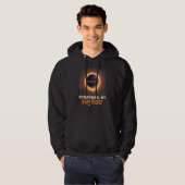 Total Solar Eclipse Syracuse New York NY Hoodie (Voorkant volledig)