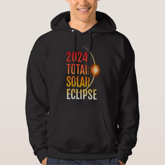 Total Solar Eclipse Totality April 8  2024 11 Hoodie (Voorkant)