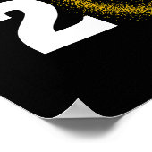 Total Solar Eclipse USA 8 april 2024 Poster (Hoek)