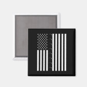 Totale Amerikaanse Amerikaanse vlag 04.08.2024 naa Magneet (Voorkant / Achterkant)