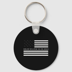 Totale Amerikaanse Amerikaanse vlag 04.08.2024 naa Sleutelhanger
