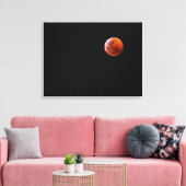Totale bloeduitstortingen | Big Island Hawaii Canvas Afdruk (Insitu (Woonkamer))