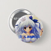 Totale Button Princess (Voorkant /achterkant)