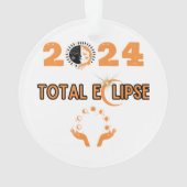 Totale eclips 2024 ornament (achterkant)