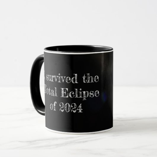 Totale Eclipse 2024 Mok (Voorkant links)