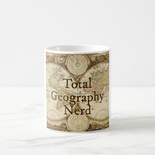 Totale geografische mok Nerd (Center)