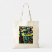 Totale Solar Eclipse Alien Tote Bag (Achterkant)
