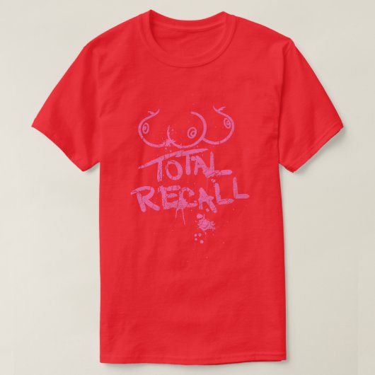 Totale terugroepgraffiti t-shirt (Design voorkant)
