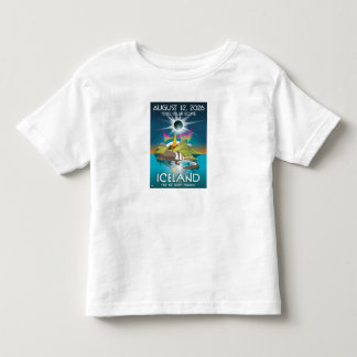 totale verduistering in IJsland 2026 - T-shirt