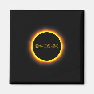 Totale zonsverduistering 04.08.2024 Totaal 1 Magneet