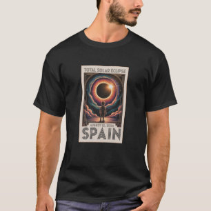 Totale Zonsverduistering 12 augustus 2026 Spanje T T-shirt