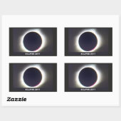 Totale zonsverduistering 2017 Stickers (Vel)