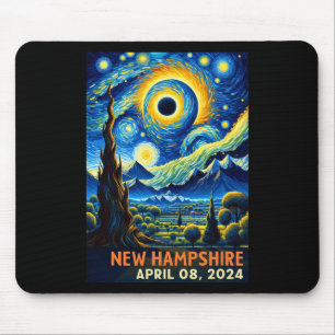 Totale Zonsverduistering 2024 New Hampshire Sterre Muismat