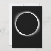 Totale Zonsverduistering - 2024 of aangepaste datu Kaart (Achterkant)