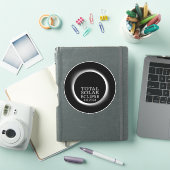 Totale Zonsverduistering - 2024 of aangepaste datu Sticker (iPad Cover)