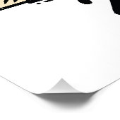 Totale Zonsverduistering 2024 Perfect Poster (Hoek)