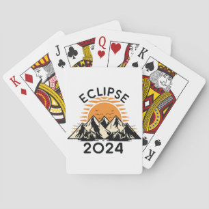 Totale Zonsverduistering 2024 Pokerkaarten