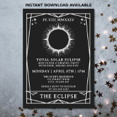 Totale Zonsverduistering 2024 Tarot Bezichtigingsf Kaart