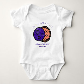 Totale Zonsverduistering 2026 Aangepast Romper