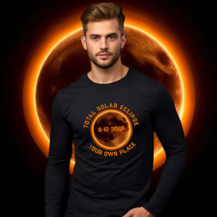 Totale Zonsverduistering 2026 T-shirt
