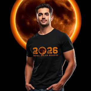 Totale Zonsverduistering 2026 T-shirt
