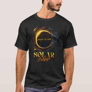Totale Zonsverduistering 29 maart 2025 Herdenking T-shirt