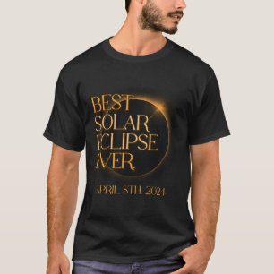 Totale Zonsverduistering 8 april 2024 Astronomie A T-shirt