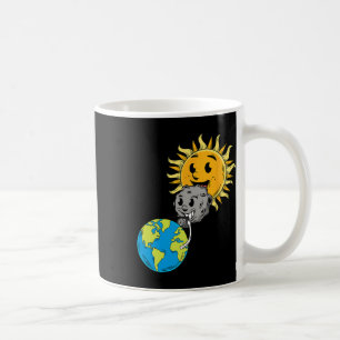 Totale Zonsverduistering Aarde Maan Zon Fotobom Li Koffiemok