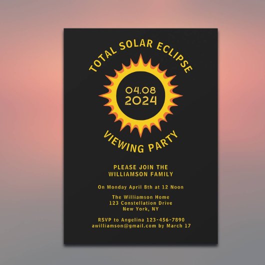 Totale Zonsverduistering April 2024 Bezichtigingsf Kaart