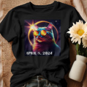 Totale Zonsverduistering April 8 2024 Amerika T-shirt