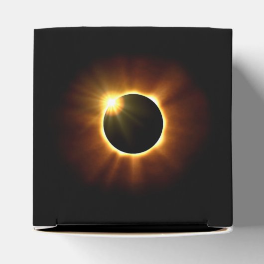 Totale Zonsverduistering - Geschenkdoos Bedankdoosjes (Bovenkant)