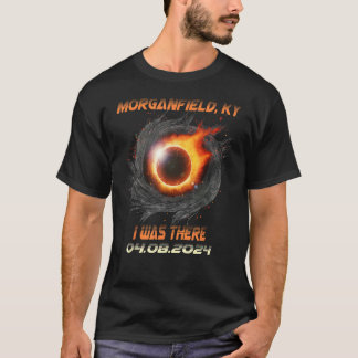 Totale Zonsverduistering Ik was daar Morganfield K T-shirt