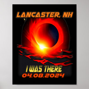 Totale Zonsverduistering Ik Was Er Lancaster New H Poster