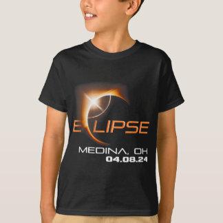 Totale zonsverduistering Medina Ohio T-shirt