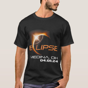 Totale zonsverduistering Medina Ohio T-shirt