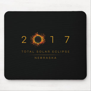 Totale Zonsverduistering Nebraska 2017 Muismat